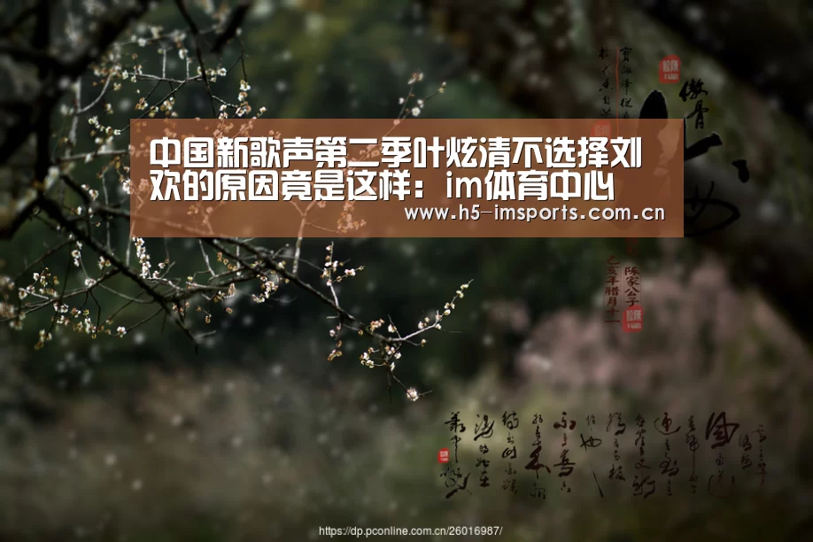 中国新歌声第二季叶炫清不选择刘欢的原因竟是这样:im体育中心(图4) im体育中心